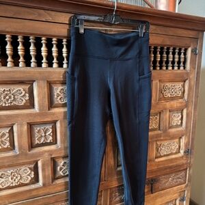 Athleta Altitude Stash Pant in Fleece Lined PolarTech Powerstretch Fabric Sz Med
